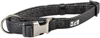 Duvo+ City NY halsband nylon reflecting M - 30-45cm/15mm