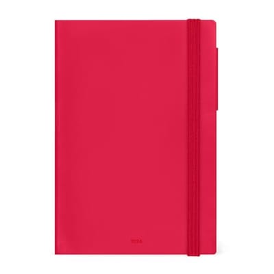Legami - Medium weekplanner 2026, Cherry Bomb, 12 maanden, elastieksluiting, dagboek van januari 2026 tot december 2026, van FSC-gecertificeerd papier, 12 x 18 cm