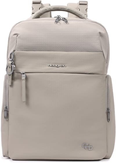 Hedgren TSUTSUMI Baby Rugzak met Verzorgingsmatje en RFID-bescherming – Waterafstotend – Gerecycled materiaal – Pussywillow Grey
