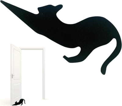 Deurstopper voor de onderkant van de deur - deurstopper | deurstopper wig | deurstopper voor Halloween kat voor deuropening | accessoires voor de deur