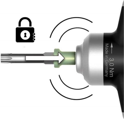 Momentschroevendraaier - TorqueFix® sleutelhandgreep - vast vooraf ingestelde koppelbegrenzing - 12 Nm