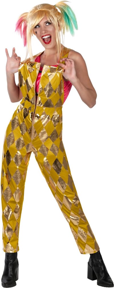 RUBIES FRANCE - Gouden Harley Quinn Birds of Prey kostuum voor dames - XS