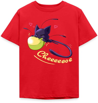 Miraculous Plagg Houdt Van Kaas Camembert T-Shirt Kinderen