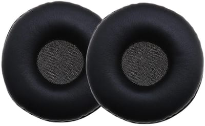 Dailygoods - Headset Vervanging Oorkussens - Eiwit Lederen Comfort - Zwart - Foam Oorkussens - Geluidsisolatie - Geschikt voor WH-CH500/510/ZX330...