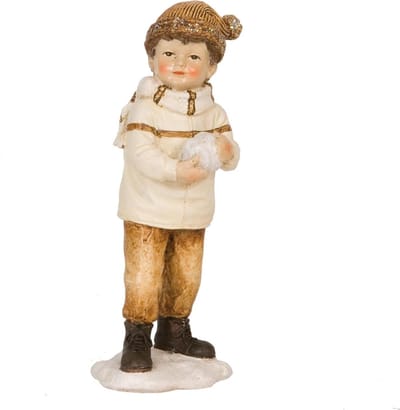 6PR0579 - Kind - 16 cm - kunststof - natuur