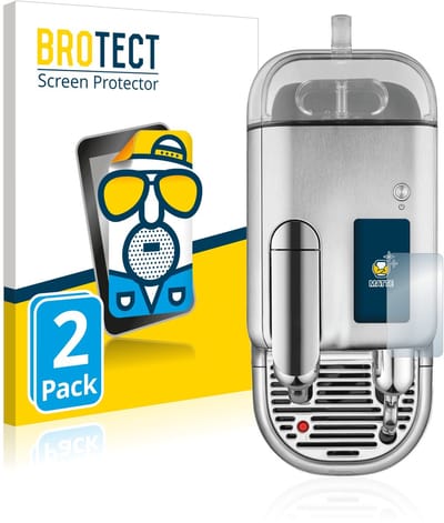 BROTECT - Screenprotector voor Sage Nespresso Creatista Pro - Folie Beschermfolie matte 2 Stuks