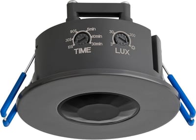 Infrarood Bewegingsmelder Plafond Inbouw - 360 Graden Sensor met 8m Bereik voor LED Verlichting