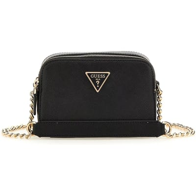 GUESS Schoudertas Avondtas Noelle Crossbody Camera Black Zwart