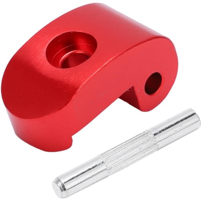 Loquet de Réparation de Charnière de Verrouillage Renforcé Scooter Crochet Pliant Renforcé pour M365 Pro Rouge