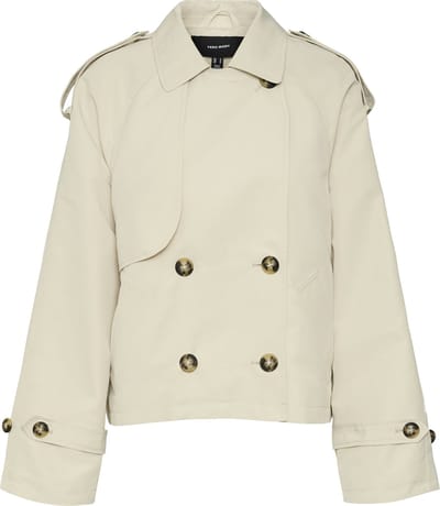 VERO MODA - VMCHLOE SHORT TRENCHCOAT NOOS - Dames - Gewatteerde jassen