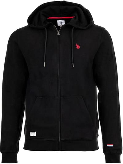 U.S. Polo Assn. Sweat vest Diagonal Fleece Carbon Finish Sweatjacke Set van 1