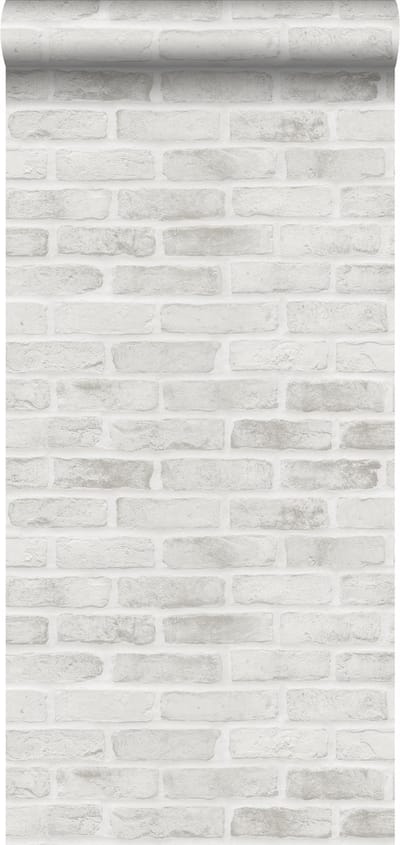 Walls4You behang steen lichtgrijs - 935325 - 0,53 x 10,05 m