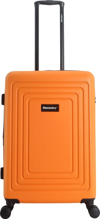 Discovery Coast Harde koffer / Trolley / Reiskoffer - Medium - 62 Liters - Oranje - Oranje / Medium