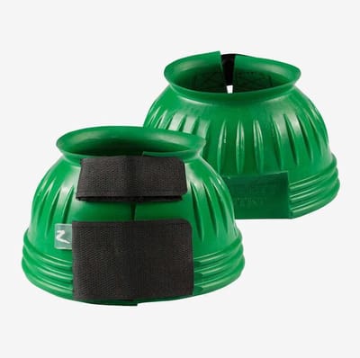Horze springschoen rubber - groen - S