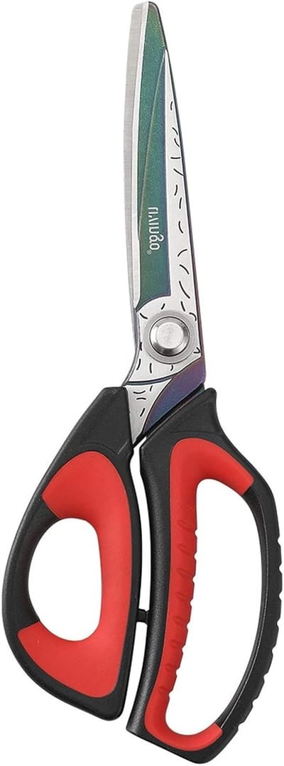 Multifunctionele 10 inch scharen met duurzame titanium coating, roestvrijstalen constructie, ideaal voor knutselen, tuinieren en kantoorgebruik