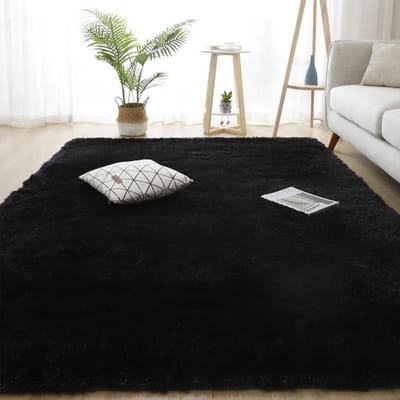 Grand tapis de sol gris pour salon, Table basse, 160x230, pour chambre d'enfant, chambre à coucher, cheveux longs, moelleux 60x160cm 23x63inch