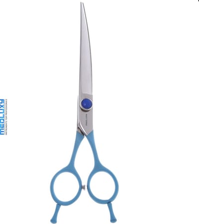 MEDLUXY® PET - Trimschaar - Gebogen - 8 inch / 20 cm - Rechtshandig – Hondenschaar – Vachtschaar – Vachtverzorging