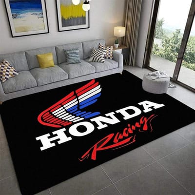 H-Honda tapijt bedrukt mode yogamat antislip tapijt slaapkamerdecoratie buitentapijt slaapkamer verjaardagscadeau 160*200cm