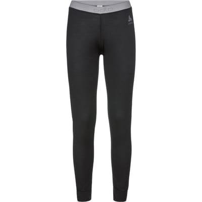 Odlo - Maat XL - Suw Bottom Pant Natural 100% Merino Warm Dames Thermobroek - Black