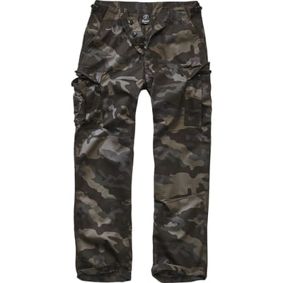 Brandit Cargobroek - BDU Ripstop Trouser - S tot 5XL - voor Mannen - dark camo
