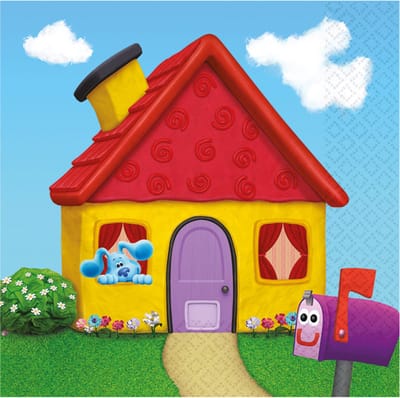 Amscan by Riethmuller - Riethmüller - Servetten - Blue's Clues (16 stuks)