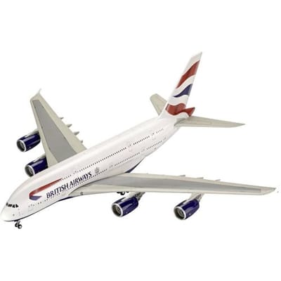 Revell Modelbouwpakket Vliegtuigen - 03922 Airbus A380-800 - British Airways Plastic - 1:144 - Modelbouw