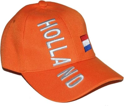 Funny Fashion Oranje Baseball cap Holland - fan artikelen - supporters - volwassenen - Feestartikelen