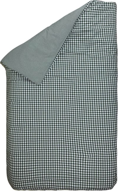 BINK Bedding Dekbedovertrek BB Donkergroen 80 x 60 (zonder sloop)