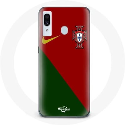 Coque - Maniacase - Samsung Galaxy A30 - Noir - Souple - Maillot Nike noir