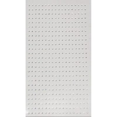 Bijoux de Visage Perles Imitation 2mm, Bijoux de Cheveux, Bijoux de Sourcils, Autocollants Diamantés blanc