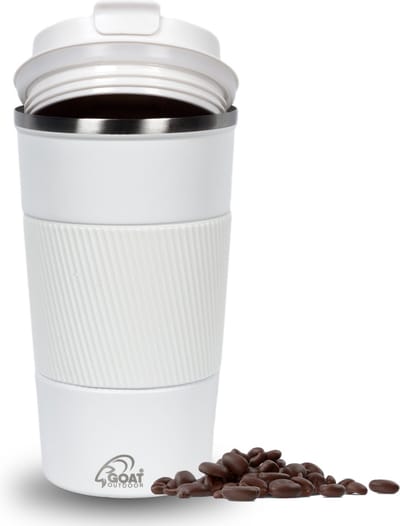 GOAT Outdoor Thermosbeker - Koffiebeker To Go - Travel Mug voor Koffie en Thee - Theebeker - 510 ML - RVS