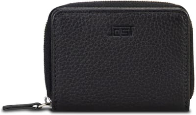 Jost Vika Portemonnee RFID-bescherming Leder 7.5 cm - Dames - Horizontaal - black