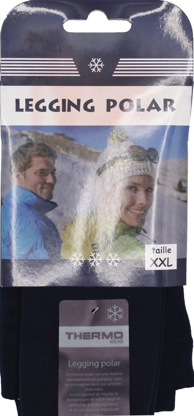 Polar legging dames Marine -2 paar- maat L/XL