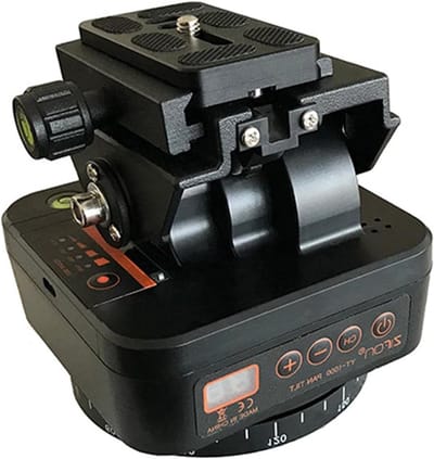 Gemotoriseerde Panorama Statiefkop met Afstandsbediening voor DSLR en Actiecamera's