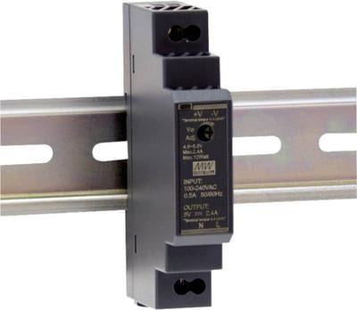 Mean Well HDR-15-15 DIN-rail netvoeding 15 V/DC 1 A 15 W Aantal uitgangen: 1 x Inhoud: 1 stuk(s)