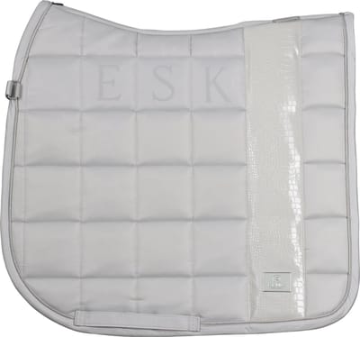 Eskadron Zadeldek Platinum Big Square Glossy Gebroken Wit - Gebroken Wit - dressuur Paard