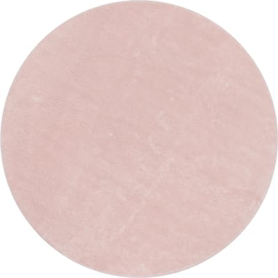Tapijt Calissa roze 80 cm rond