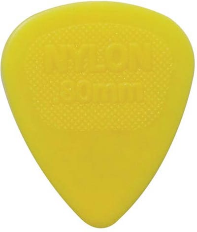 Dunlop Midi Nylon Plectra 0.80 mm Geel 72-pack 443-R-80 Gitaar Plectrum Set Voor Elektrische Gitaar