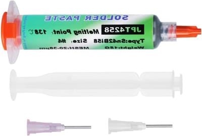 Kwalitatieve Loodvrije Solderpasta 15g voor BGA, SMT en SMD Toepassingen - Lage Temperatuur 138℃ Solder Flux