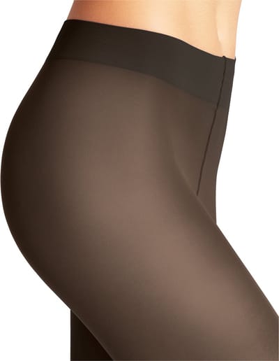 FALKE Pure Matt eenkleurig materiaal ondoorzichtig 50 DEN panty dames bruin - maat S-M