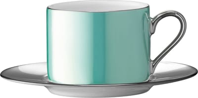 L.S.A. - Palazzo Theekop en Schotel 250 ml - Groen