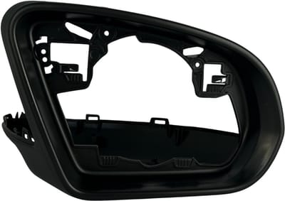 BILMAX Rechter Buitenspiegel Draagring Vervanging voor Mercedes-Benz C-Klasse (W205) & S-Klasse (W222), Zwart, met Instapverlichting Gat (Passagierszijde)