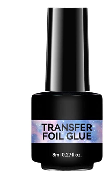 Nagel Folie Lijm - Transfer Lijm - Nageldecoratie Maken - Snelle Verwijdering - 8ml Inhoud