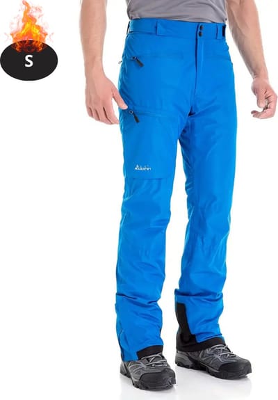 Livano Skibroek - Skipak - Snowboard Broek - Winterbroek - Sneeuwbroek - Heren - Wintersport - Blauw - Maat S