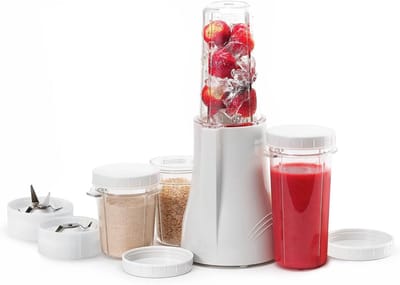Persoonlijke Blender - Compacte Mixer - Gezonde Smoothies - BPA-vrij Materiaal - 16 Ounce - Zilver