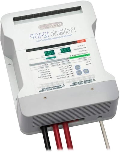 Acculader - Boordlader - Watersport - Automatische drukcompensatie - 10 Ampère - Wit