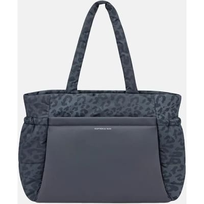 Kapten & Son Hellvi shopper dark grey leo
