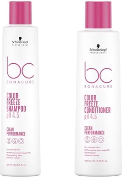 Schwarzkopf BC Bonacure Duo Color Freeze shampoo 250ml en conditioner 200ml | Extra voordelig