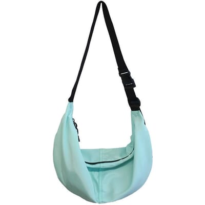 Schoudertas Nieuwe Stijl Street Fashion Rugzak met Grote Capaciteit Japanse Eenvoudige Dumplingtas Modieus Trendy Heren en Dames Crossbody Tas