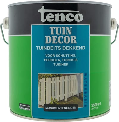 Tenco tuindecor / douglas beits dekkend monumentengroen - 2,5 liter
